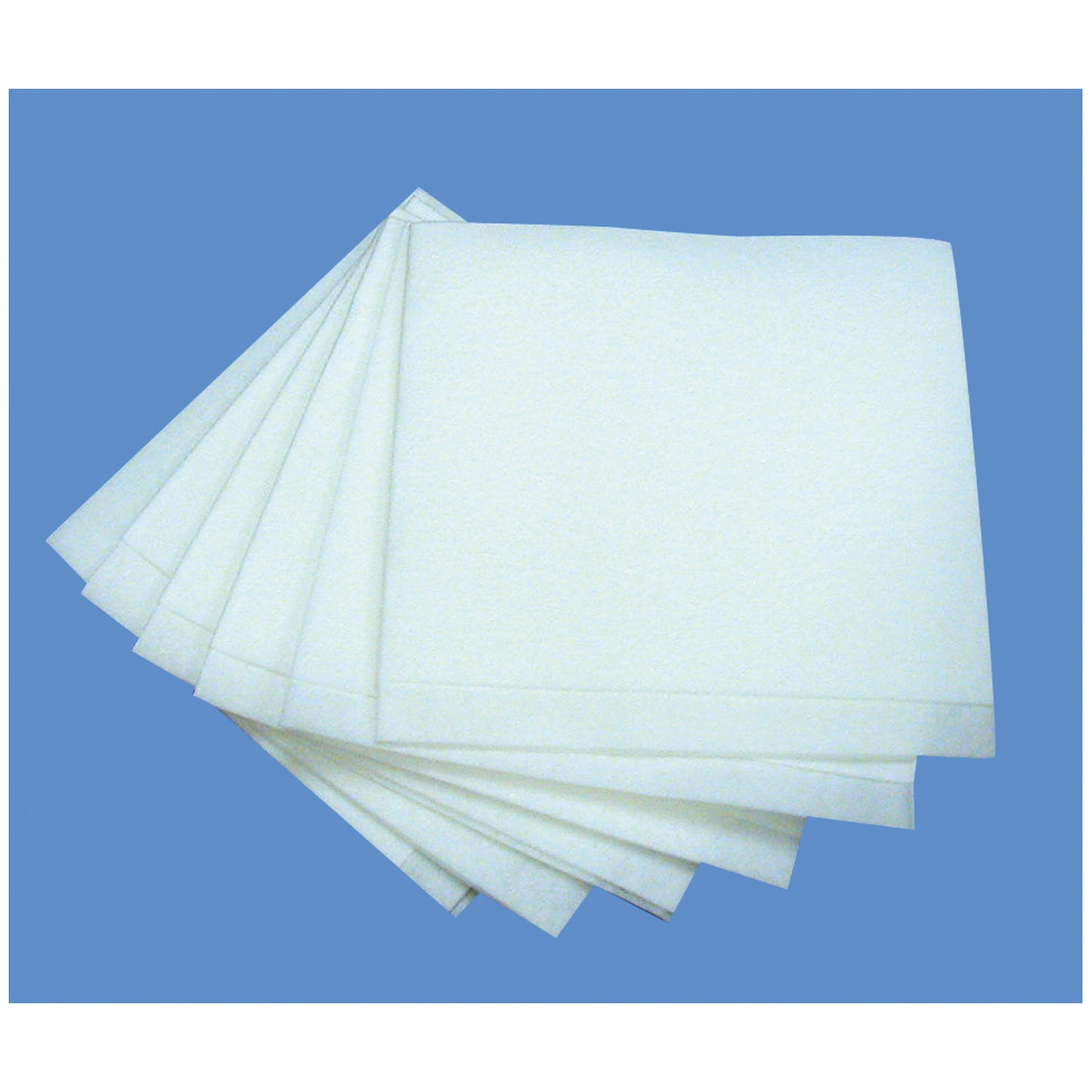 Dry Washcloths, 12" x 13", White, 50/bg, 10 bg/cs