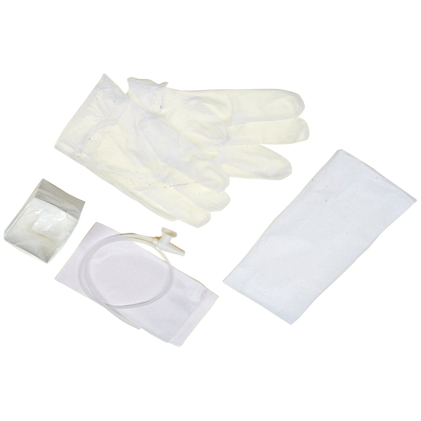 Catheter Kit, 12FR, Pop-Up Solution Cup & 1 pr of Vinyl Gloves, 50/cs