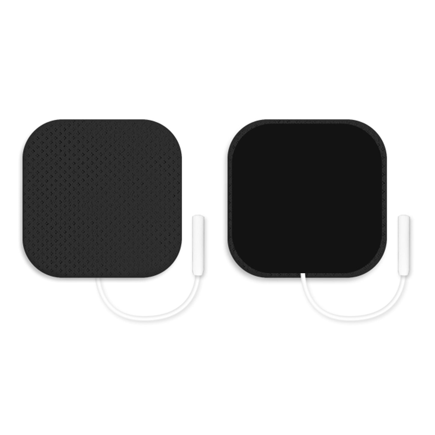 2" x 2" Square, Black Top, 8/pk, 10 pk/bg, 1 bg/cs (5cm x 5cm)