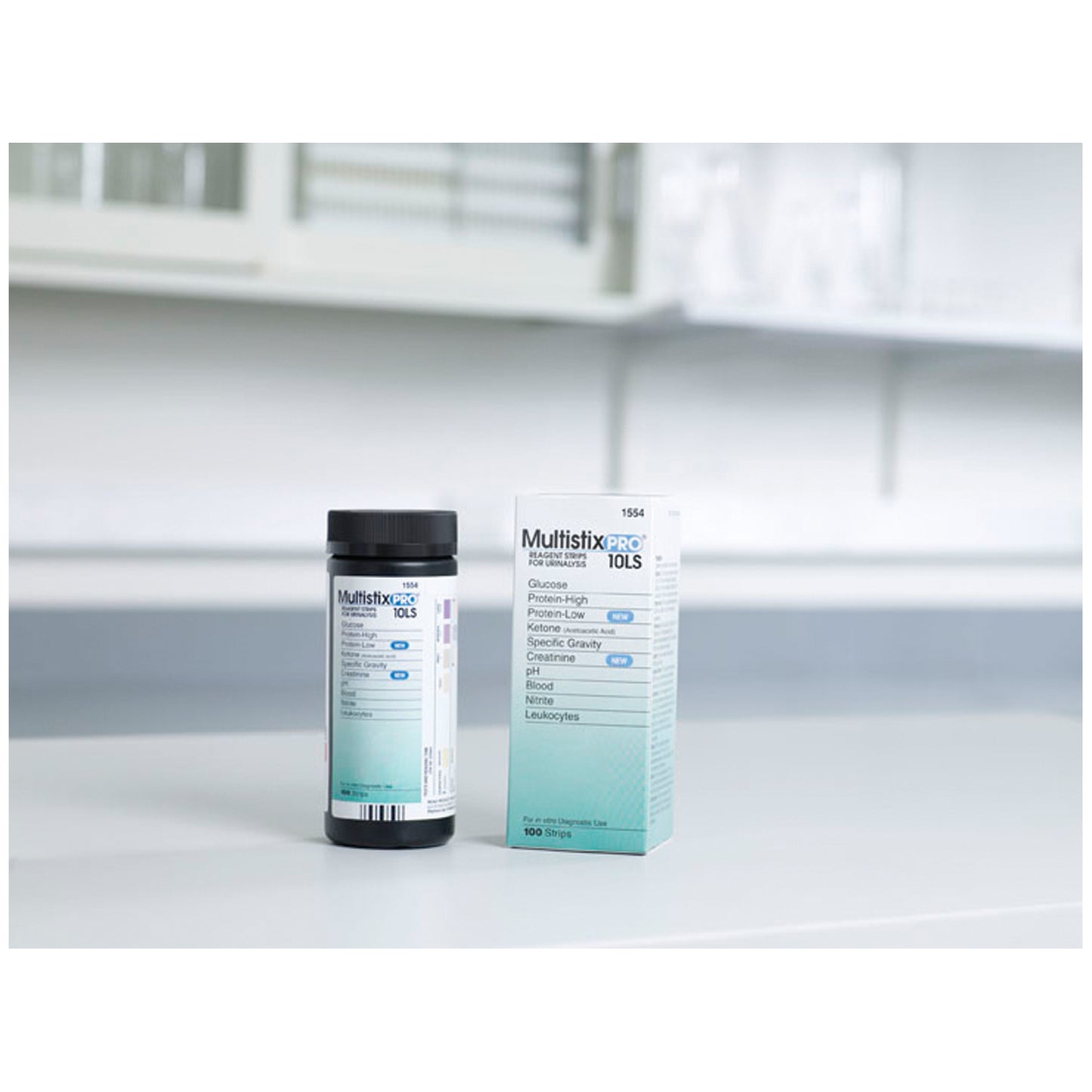 10LS Reagent Strips, CLIA Waived, 100/btl, (10331147) (Item is Short-Dated & Non-Returnable)