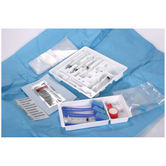 Basic Pain Control Procedure Support Tray, Small Bore Extension Set, SPIN-LOCK® 12" , 10/cs (Rx) (Item is Non-Returnable) (40 cs/plt) (Continental US+HI Only, Excluding IN and ND)