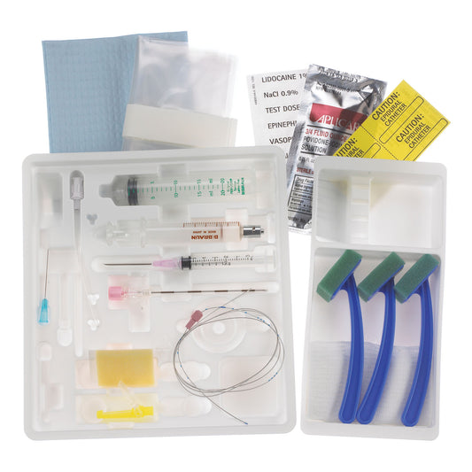 Basic Continuous Epidural Tray, 18G x 3½" Tuohy Needle & 20G Closed Tip Catheter , 10/cs (Rx) (Item is Non-Returnable) (Continental US+HI Only, Excluding IN and ND)