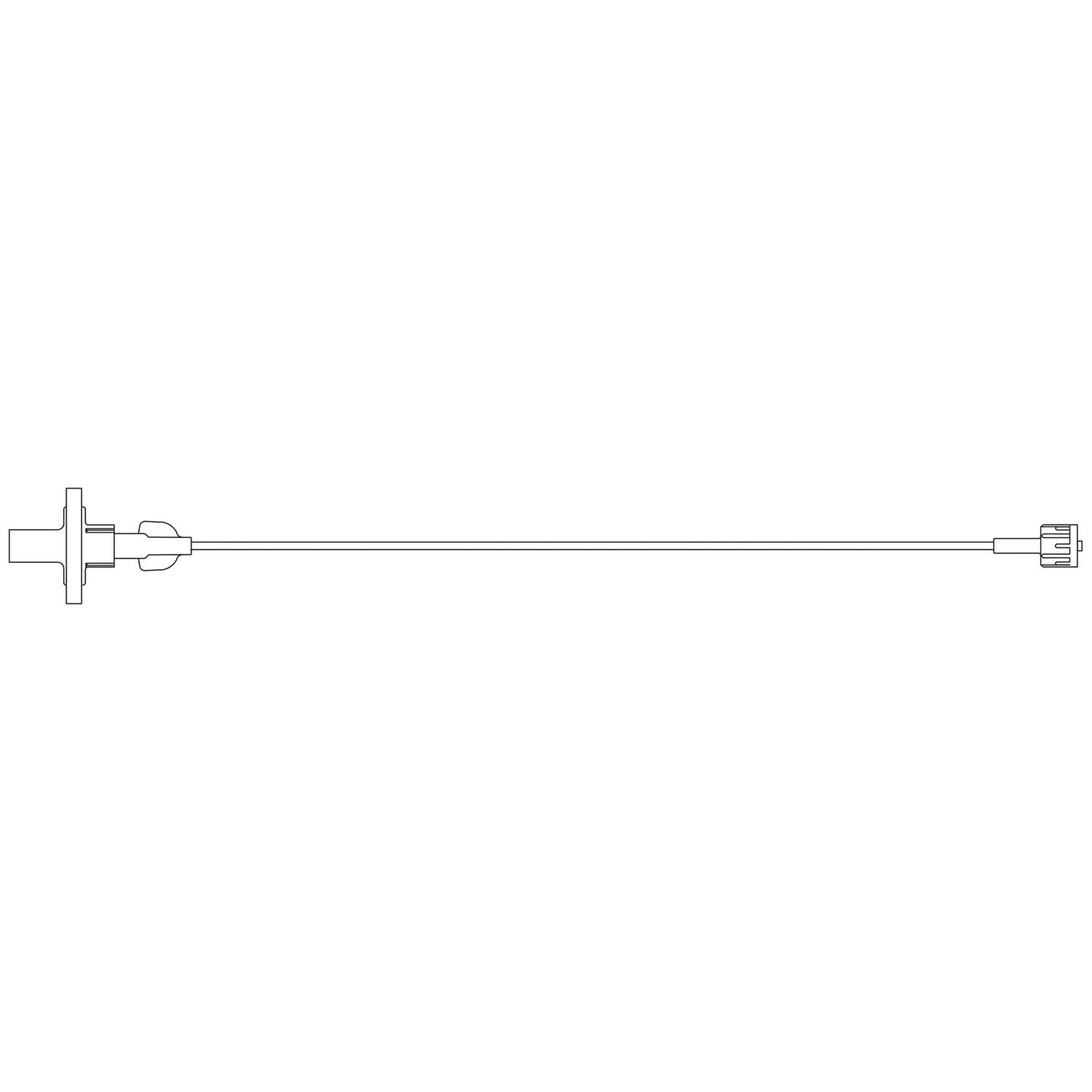 Extension Set, PVC-Free Fluid Path, 0.2 Micron Filter, 0.03" ID, Male & Female Luer Locks, 1.3mL Priming Volume, 60"L, Latex Free , 50/cs (LF) (Rx) (Continental US+HI Only)