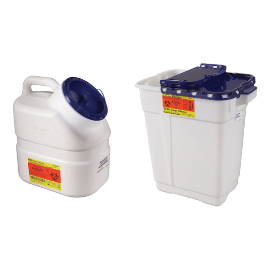 Collector, Pharmaceutical, 19 Gallon, Slide Top, 5/cs