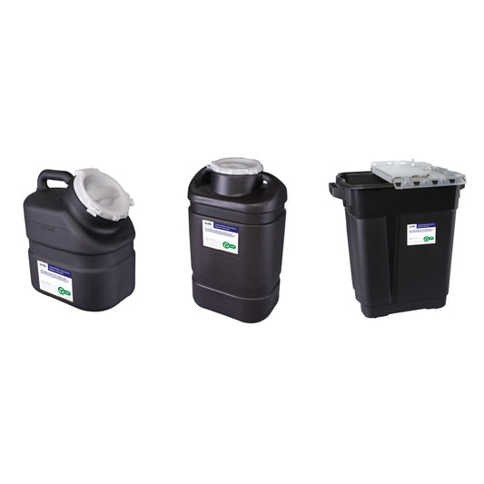 Collector, RCRA, 9 Gallon, Slide Top, 8/cs
