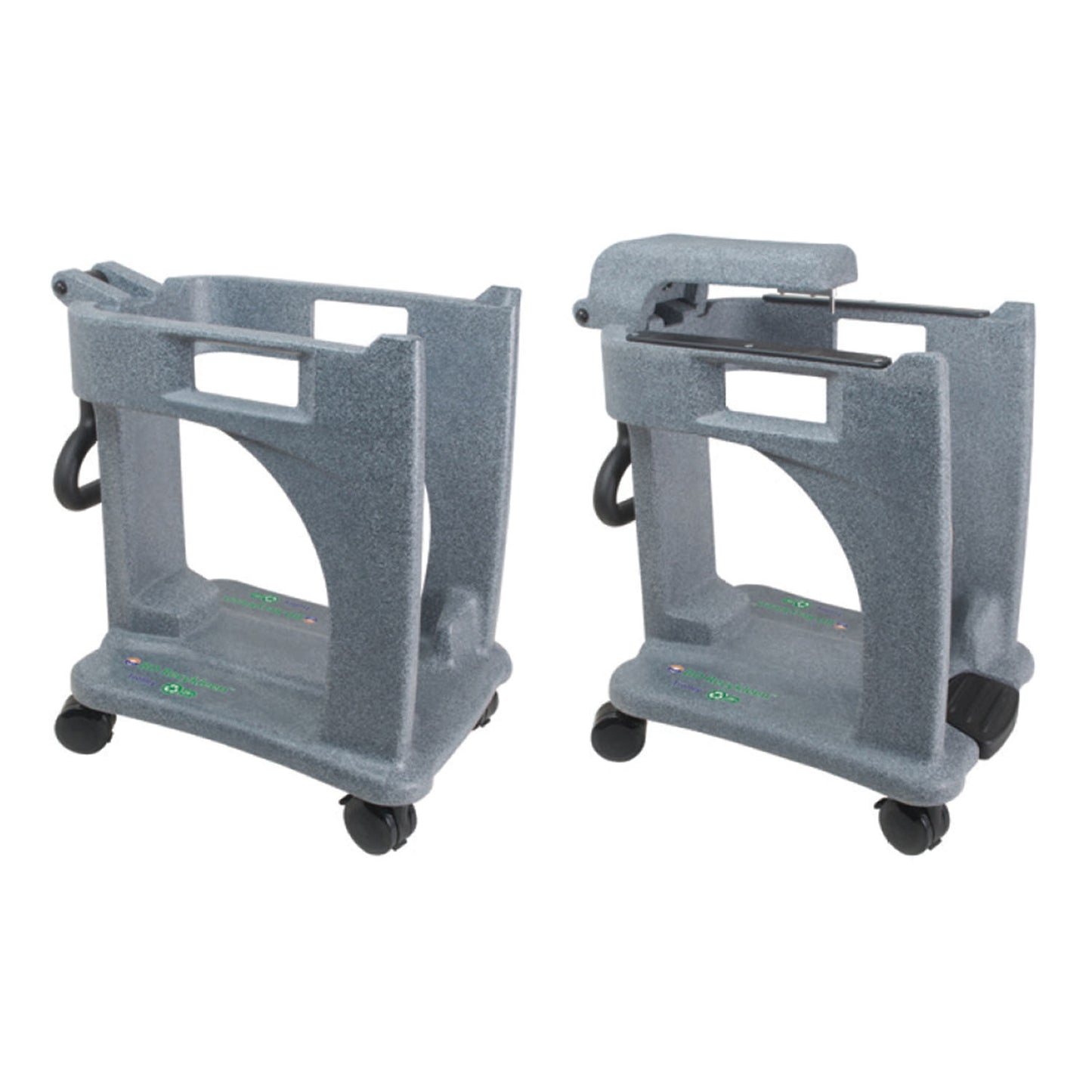 Basic 9 Gallon Recykleen Foot Operated Trolley (12 ea/plt)