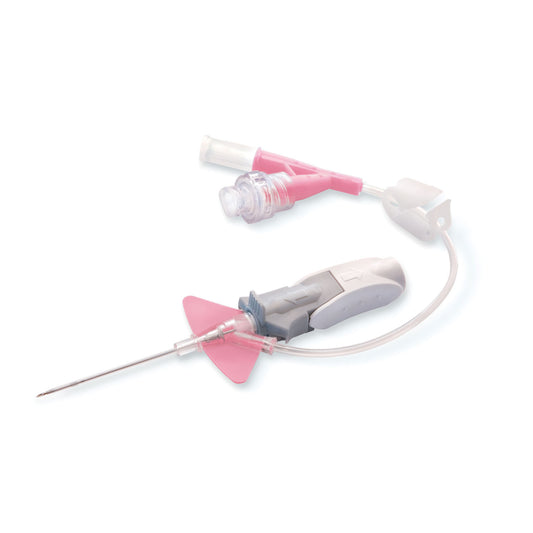 Closed IV Catheter System, Dual Port, 24G x ¾", 20/sp, 4 sp/cs
