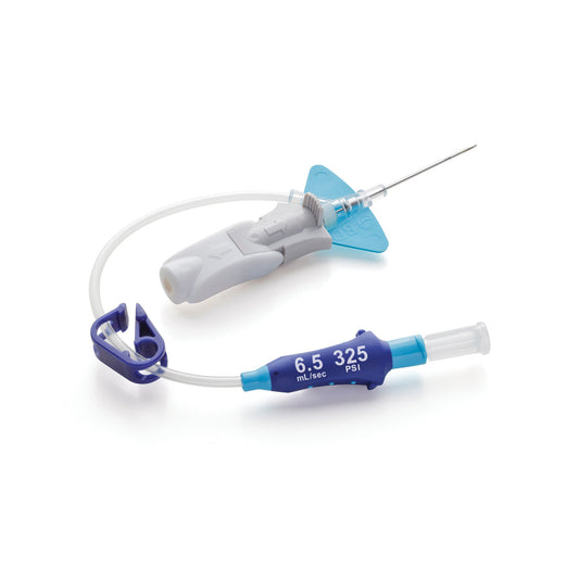 Closed IV Catheter System for Radiographic Power Injection, 22G x 1", 20/sp, 4 sp/cs