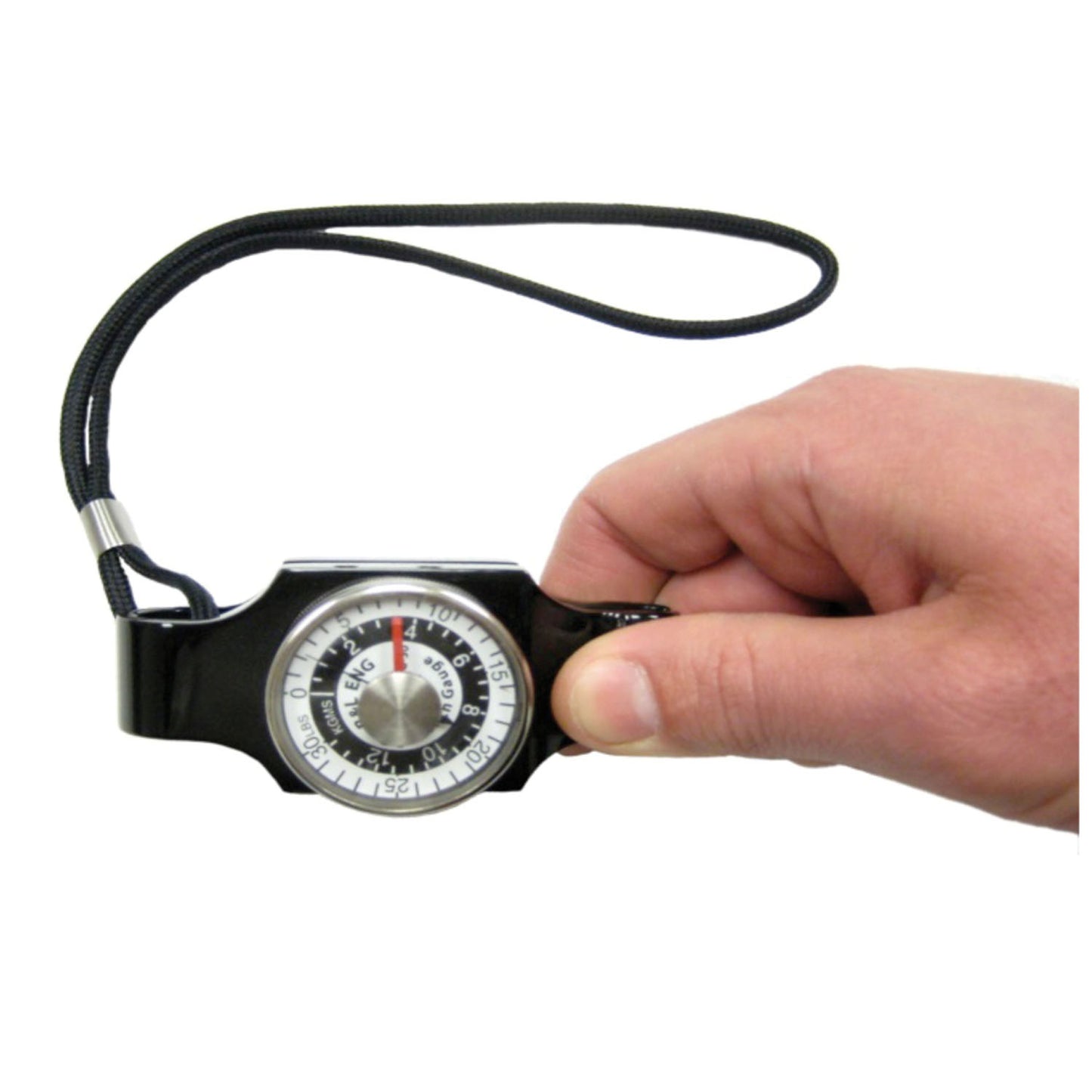 30 lb Pinch Gauge, 1 lb Increments, Calibration Certificate Included with Accuracy = 0.3 lb (060784)