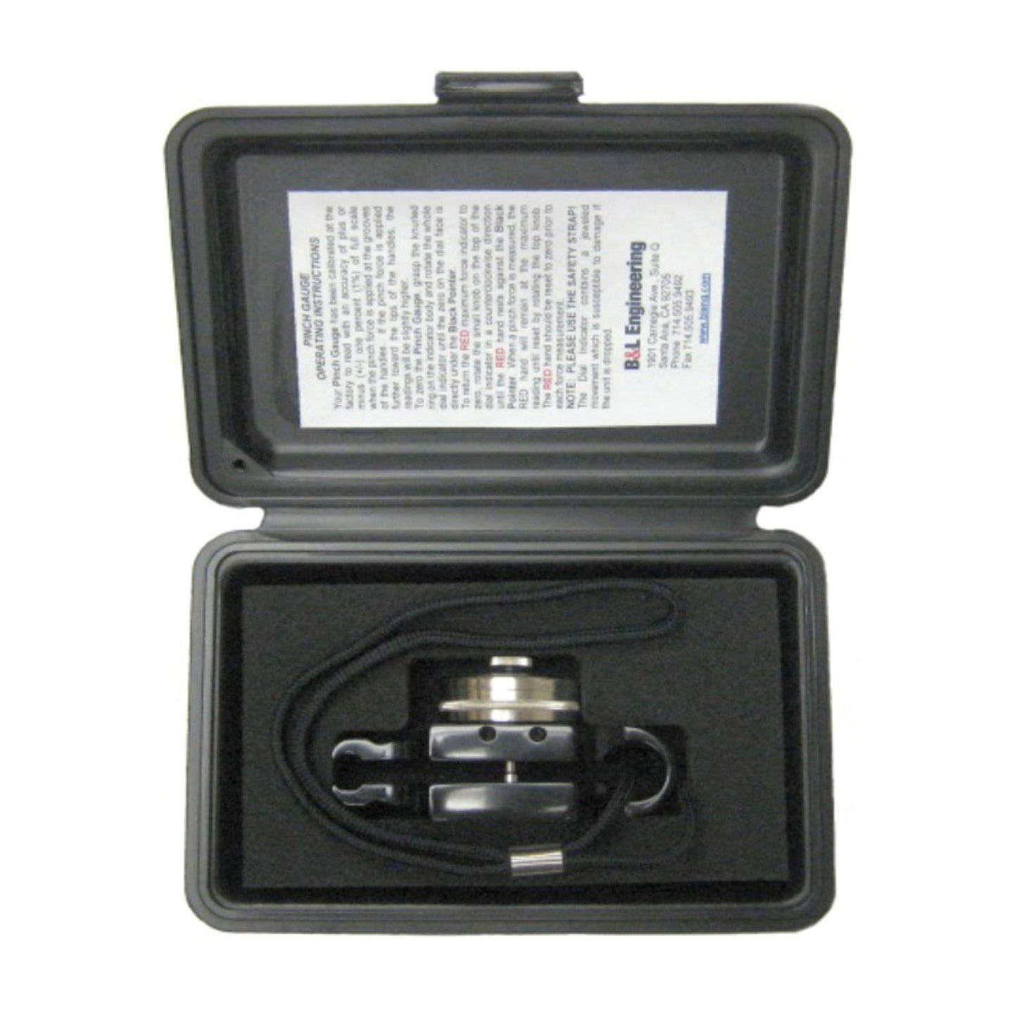 Protective Case, Double-Walled, Rigid Plastic with Fitted Foam