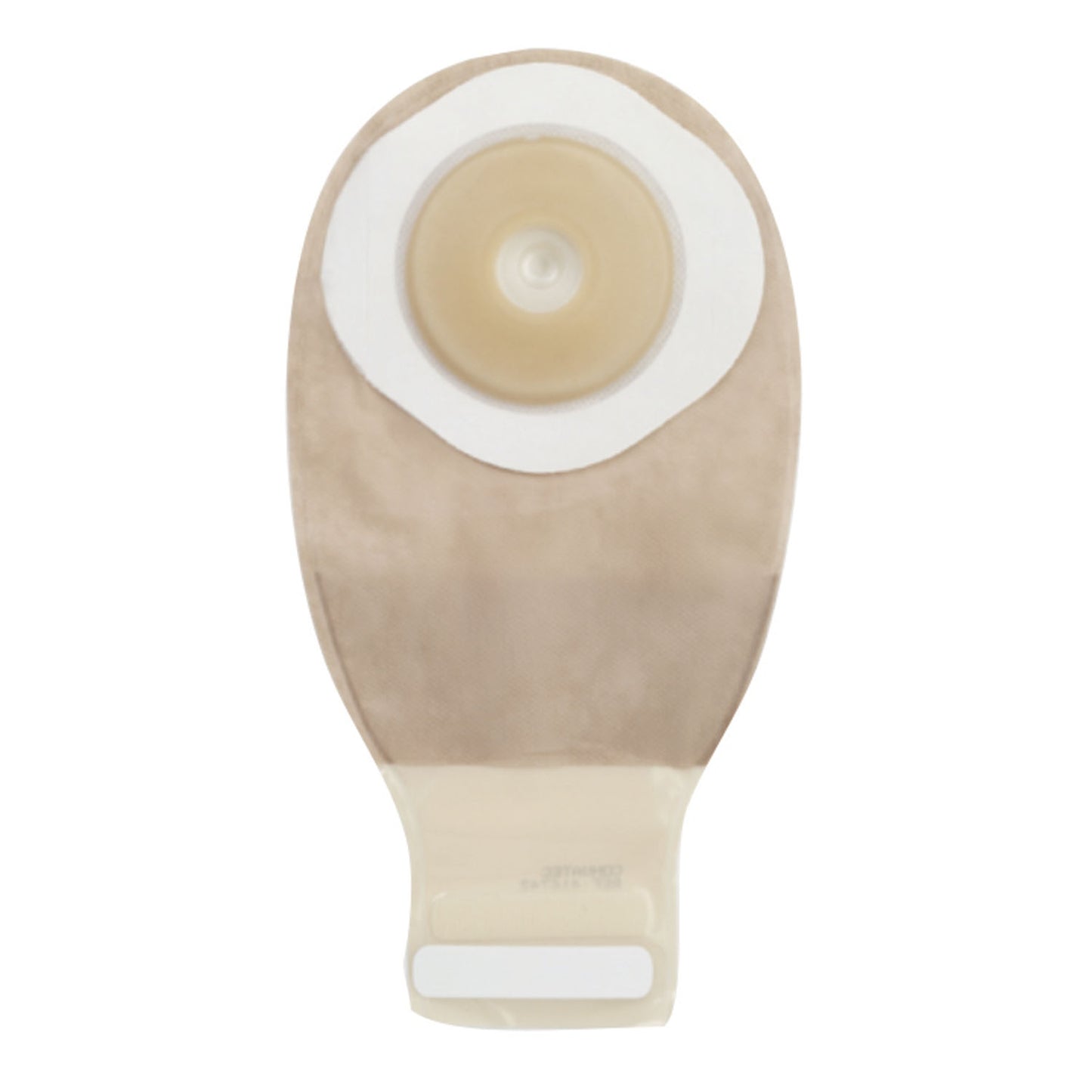 Drainable Pouch, 12", 2-Sided Comfort Panel, Pre-Cut Convex Durahesive Skin Barrier, InvisiClose® Tail Closure, Filter, Opaque, 3/4" Stoma, 10/bx