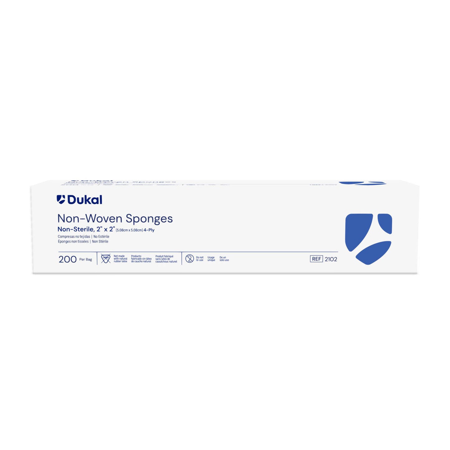 Clinisorb Non-Woven Sponge, 2" x 2", 4-Ply, Non-Sterile, 200/bg, 20 bg/cs (100 cs/plt)