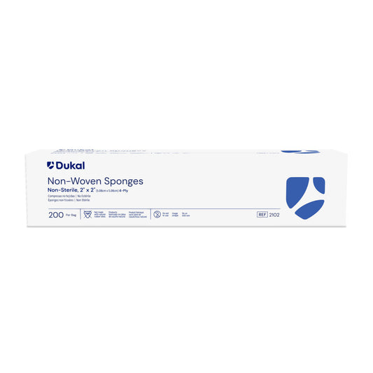 Clinisorb Non-Woven Sponge, 2" x 2", 4-Ply, Non-Sterile, 200/bg, 20 bg/cs (100 cs/plt)
