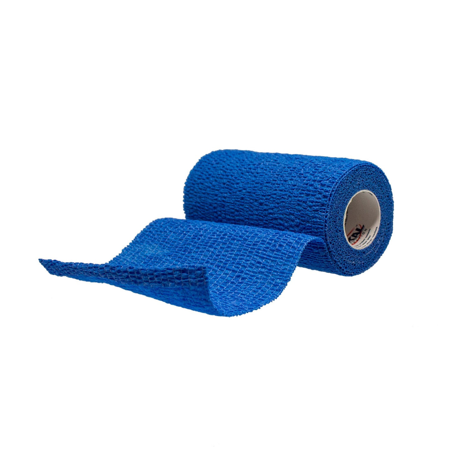 Bandage, Cohesive, 4x5 yds, Latex Free Non-Sterile, Blue, 1 rl/pk, 18 pk/bx (LF) (6/cs, 27 cs/plt)