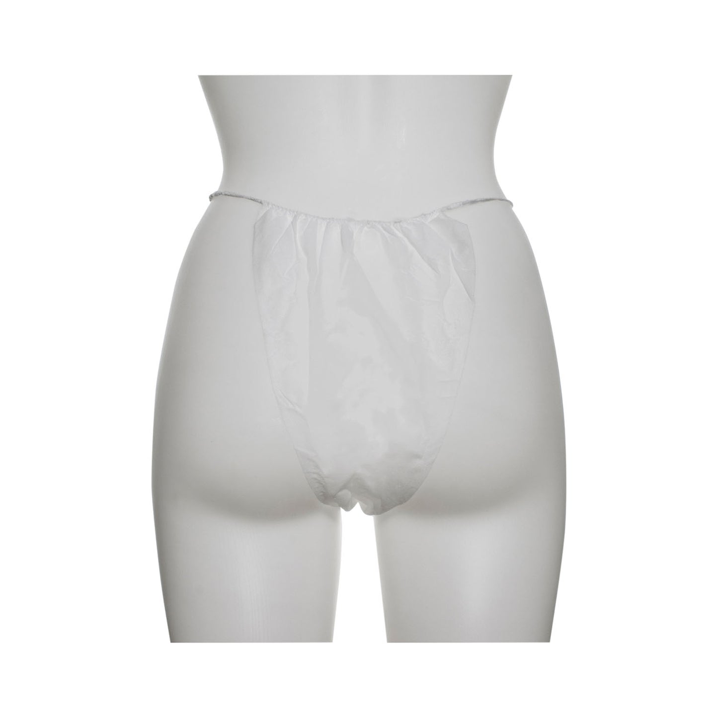 Bikini Panty, White, Non-Sterile, 1/bg, 100bg/bx, 10/bx/cs