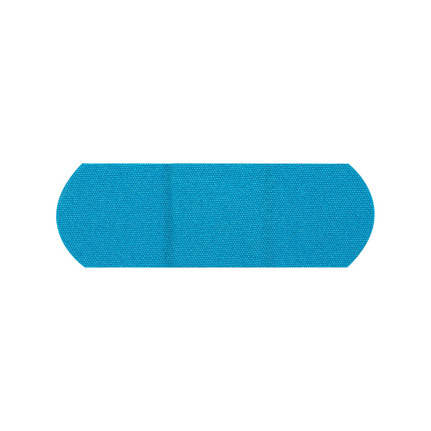 Fabric Adhesive Bandages, Metal Detectable, 1" x 3", Blue, 100/bx, 12 bx/cs