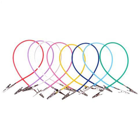 Autoclavable Bib Clips, Green, 1/bg, 50 bg/cs