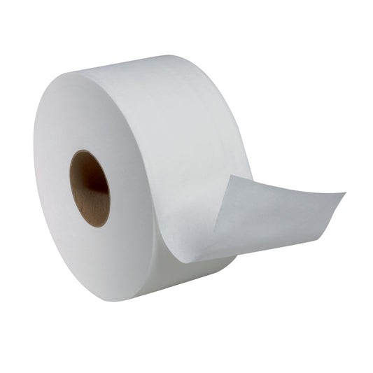 Bath Tissue Roll, Jumbo, Soft, Mini, Advanced, White, 2-Ply, T2, 750.71ft, 3.6" x 7.4", 1075 sht/rl, 12 rl/cs (65 cs/plt)