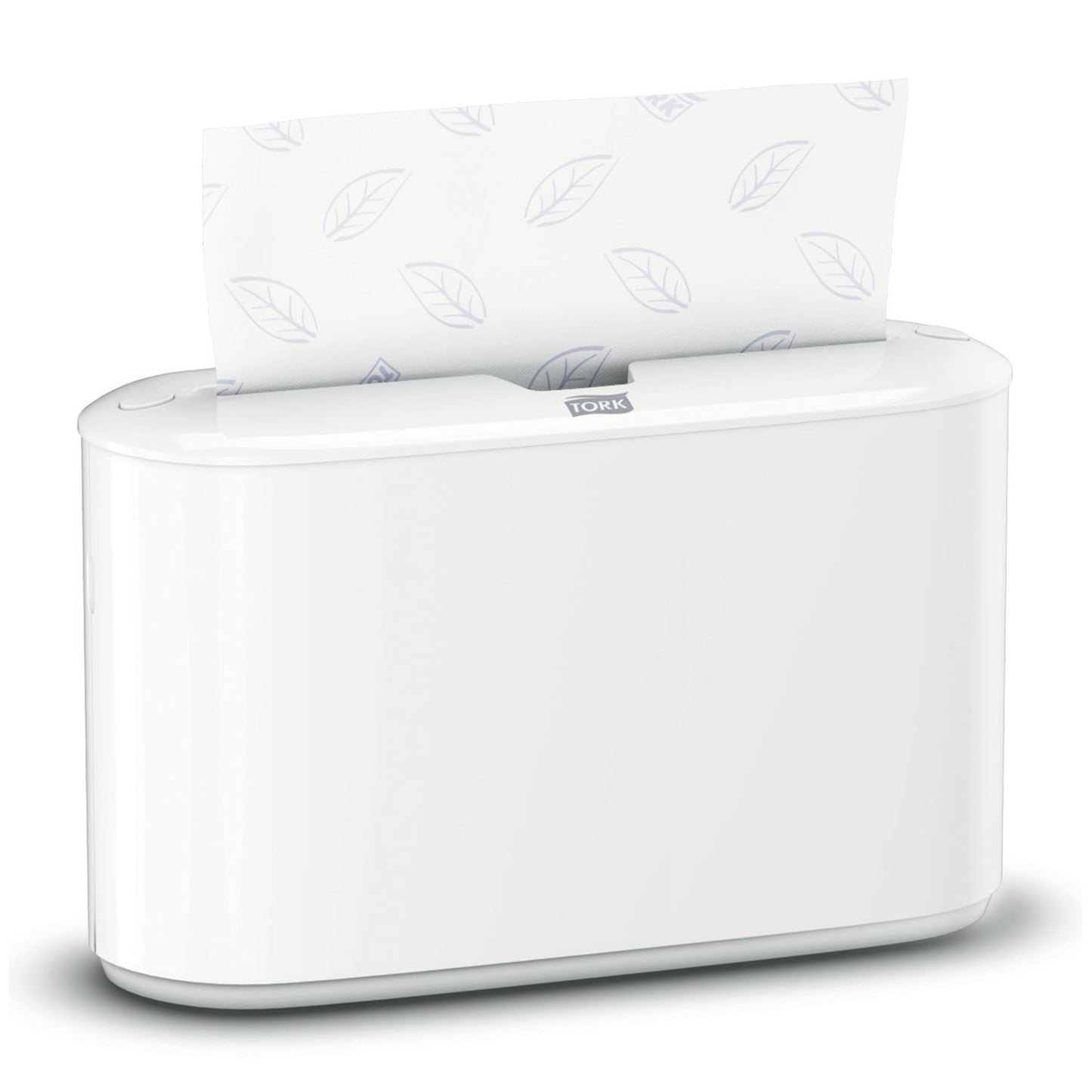 Countertop Dispenser, Hand Towel, Multifold, Universal, Plastic, White, 7.9" x 12.7" x 4.6" (136 cs/plt)
