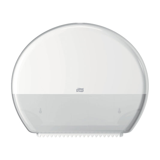 Bath Tissue Roll Dispenser, with Reserve, Universal, White, T1, Plastic, 14.2" x 17.2" x 5.2" (108 cs/plt)