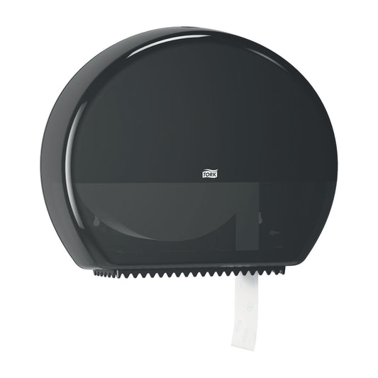 Bath Tissue Roll Dispenser, with Reserve, Universal, Black, T1, Plastic, 14.2" x 17.2" x 5.2" (108 cs/plt)