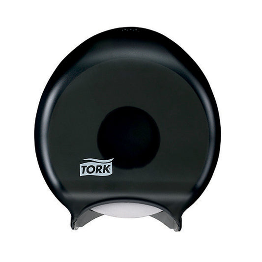 Bath Tissue Roll Dispenser, Jumbo, Single, Universal, Smoke, T22, Plastic, 12" x 10.6" x 5.8" (208 cs/plt)