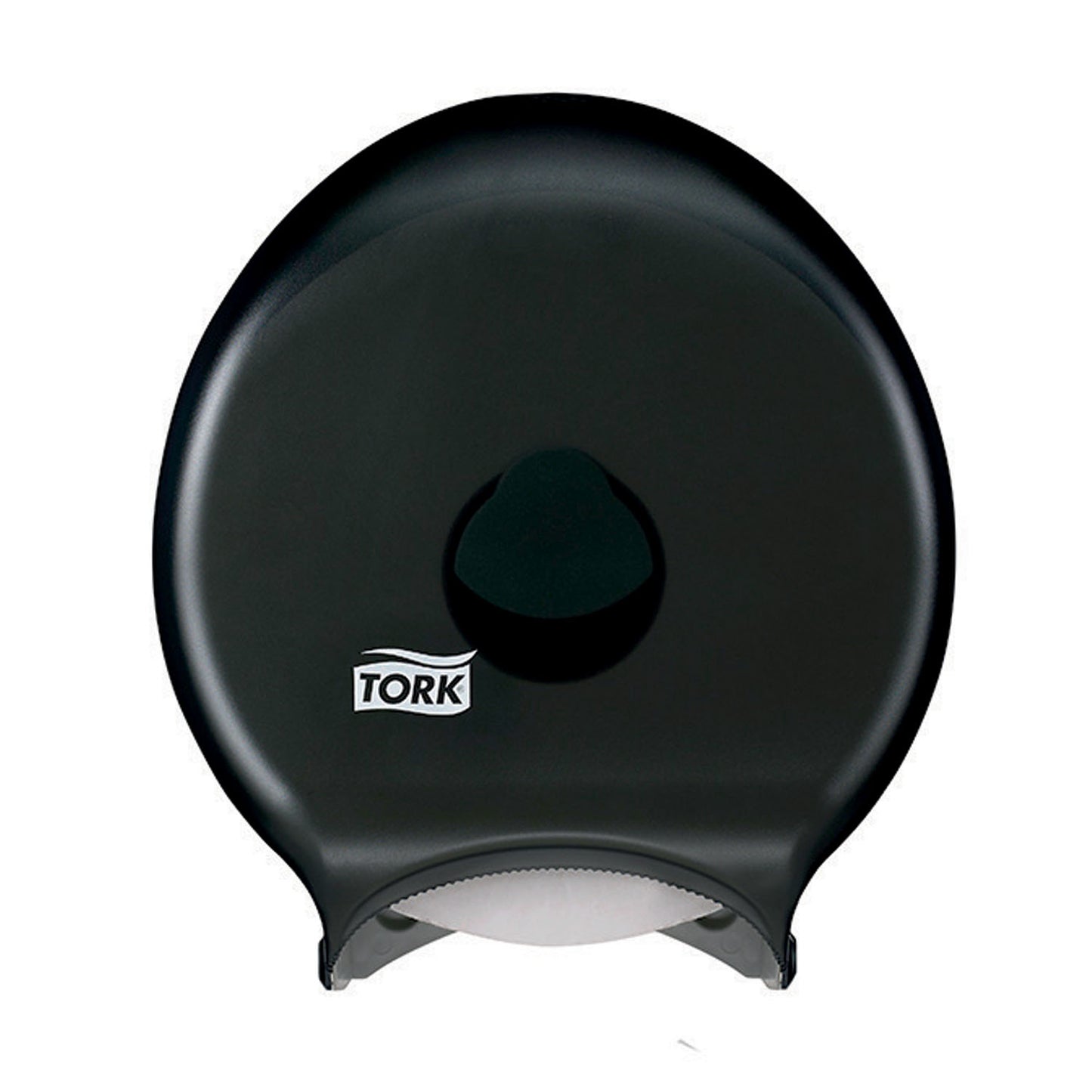 Bath Tissue Roll Dispenser, Jumbo, Single, Universal, Smoke, T21, Plastic, 14.9" x 12.9" x 5.8"