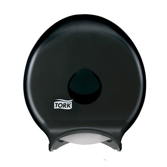 Bath Tissue Roll Dispenser, Jumbo, Single, Universal, Smoke, T21, Plastic, 14.9" x 12.9" x 5.8"
