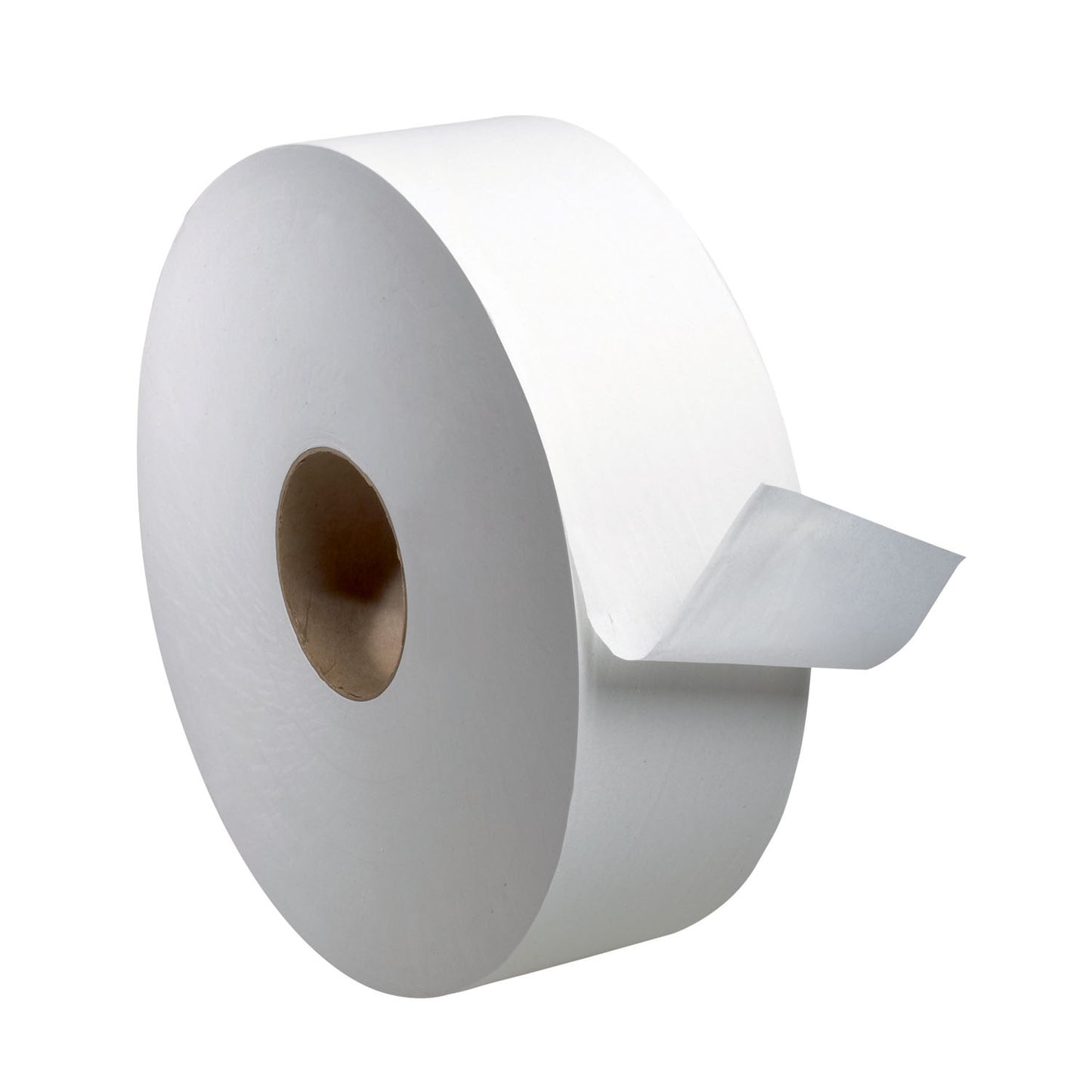 Bath Tissue Roll, Jumbo, Universal, White, 1-Ply, T21, 4000ft, 3.6" x 11.8", 6 rl/cs (54 cs/plt)