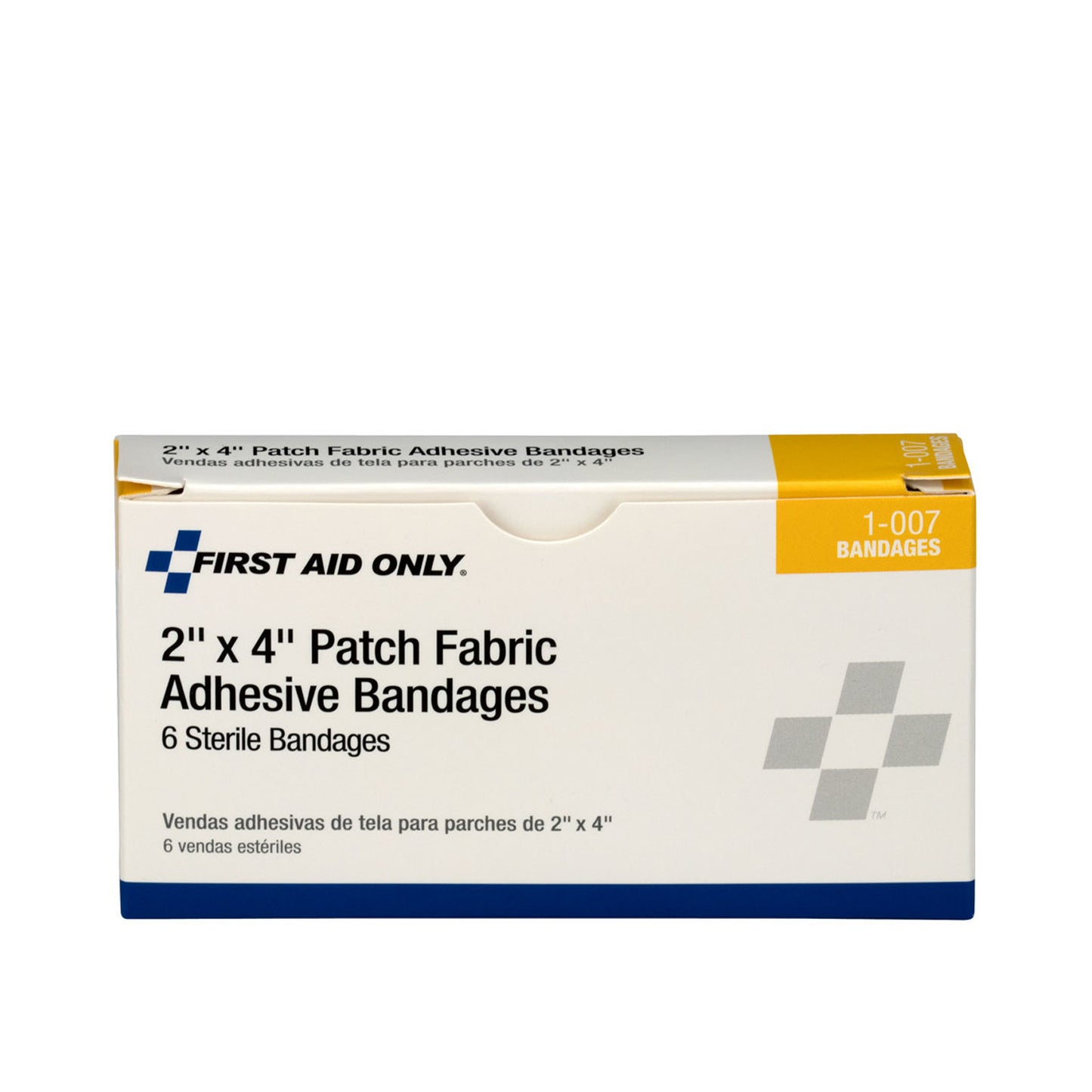 Fabric Bandages, 2"x4", 6/bx