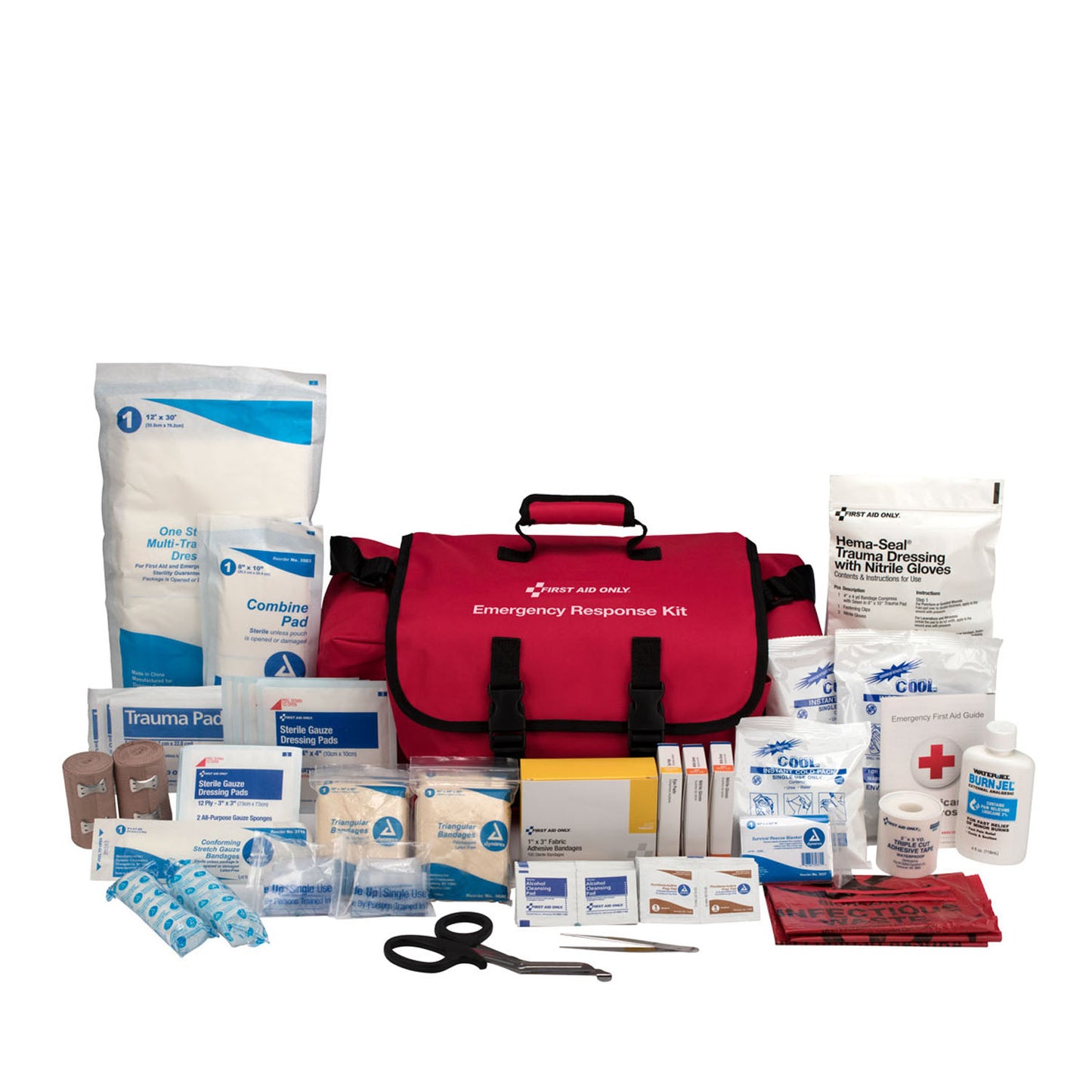 First Responder Kit, 151 Piece, Fabric Case