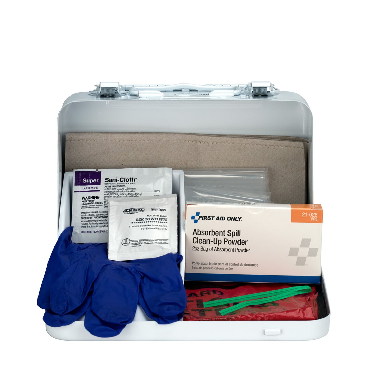 BBP Spill Clean Up Kit, Metal Case