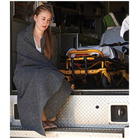 ComFort1® Blanket, 50" x 84", Disposable, Gray, Polyester, 10/cs (48 cs/plt)