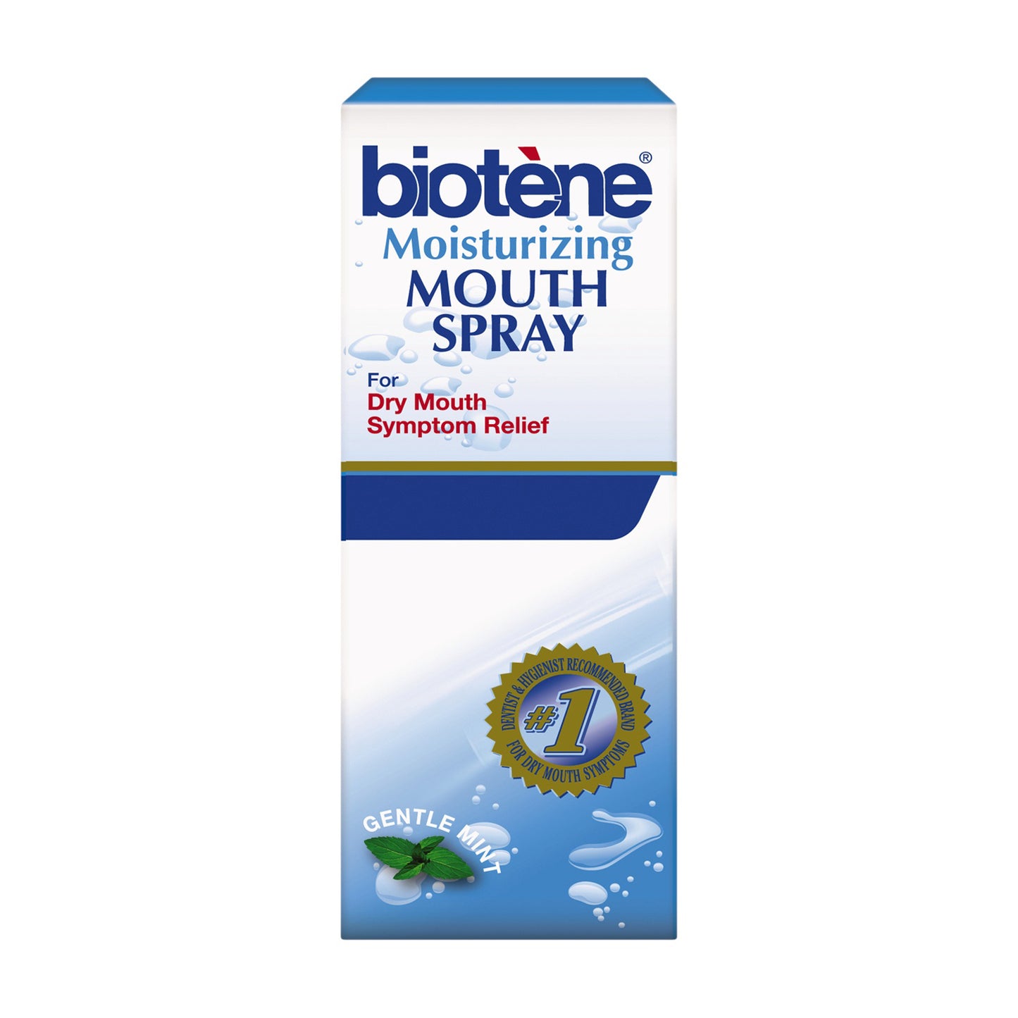 Biotene Moisturizing Mouth Spray, Gentle Mint flavor, 1.5 oz. bottle, 6/pack (Item is Non-Returnable)
