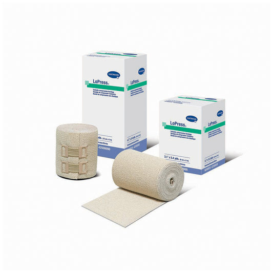 Compression Bandage, 3.9" x 5.4 yds, 1 rl/bx, 12 bx/cs