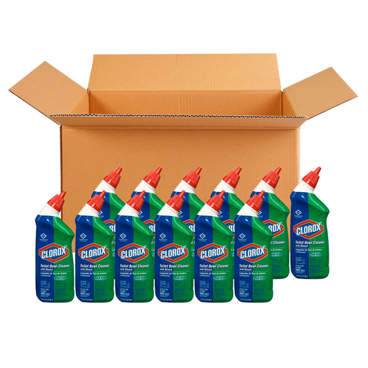 Clorox Commercial Solutions® Clorox® Manual Toilet Bowl Cleaner with Bleach, Fresh Scent, 24 fl oz, 12/cs