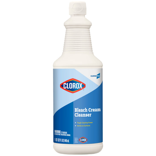 CloroxPro™ Clorox® Bleach Cream Cleanser, 32 fl oz, 8/cs
