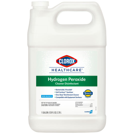 Clorox Healthcare® Hydrogen Peroxide Cleaner Disinfectant Refill, Gallon, 4/cs (39 cs/plt)