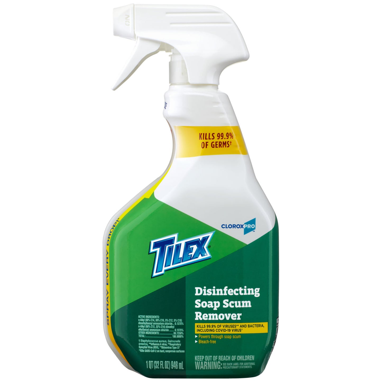 CloroxPro® Tilex® Disinfecting Soap Scum Remover Spray, 32 fl oz, 9/cs