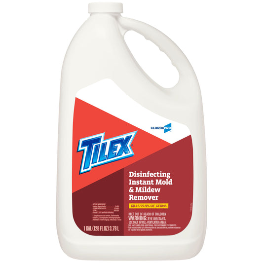 CloroxPro® Tilex® Disinfecting Instant Mold and Mildew Remover Refill, 128 fl oz, 4/cs
