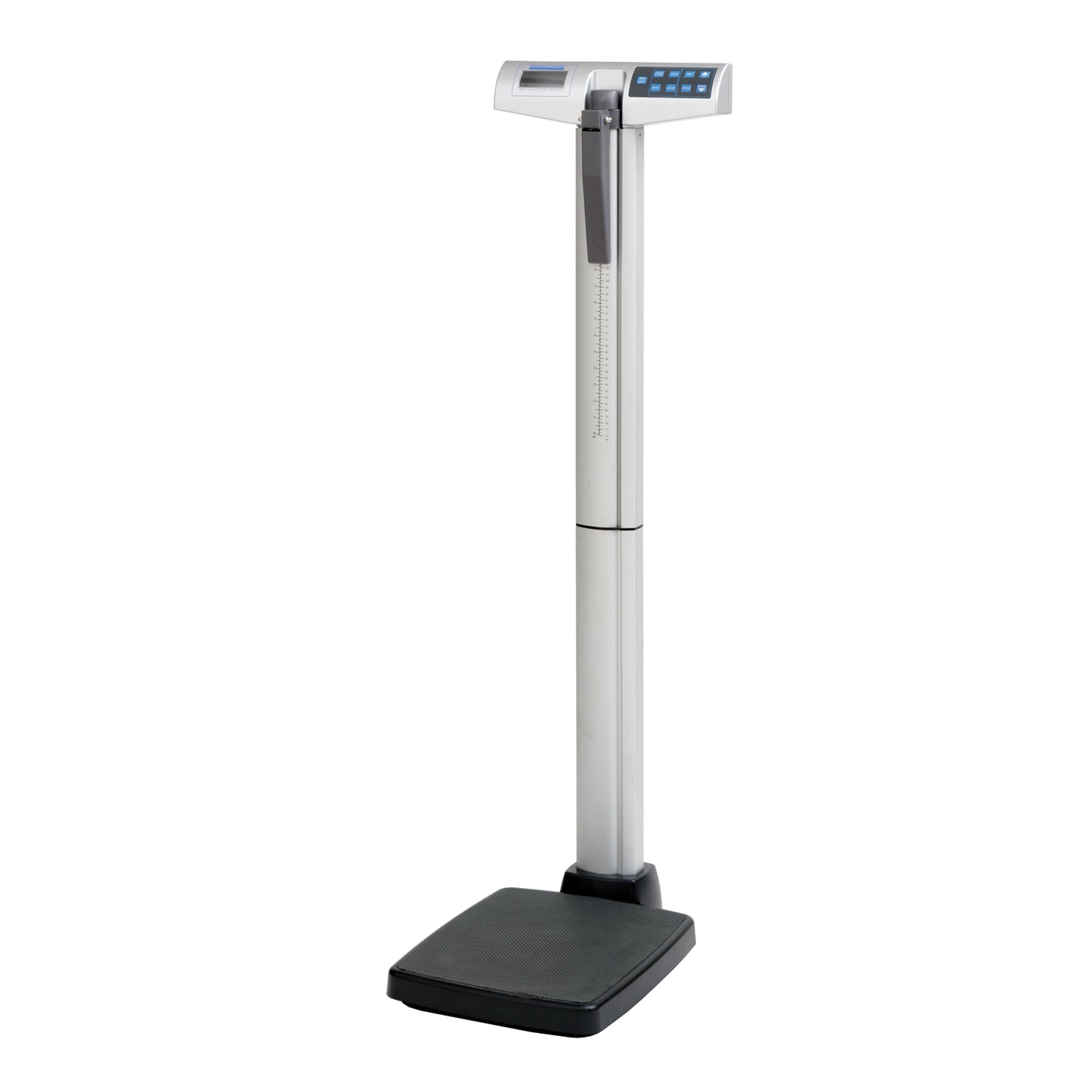 Digital Scale, 660 lb/300 kg Capacity, 30" - 84¼" Height Rod, Platform Dimensions 13¾" x 16½" x 2 3/8", EMR Connectivity via Optional Pelstar® Wireless Technology, AA Batteries or Adapter (DROP SHIP ONLY (76cm-214cm) (6) (included) (ADPT31 - not included)