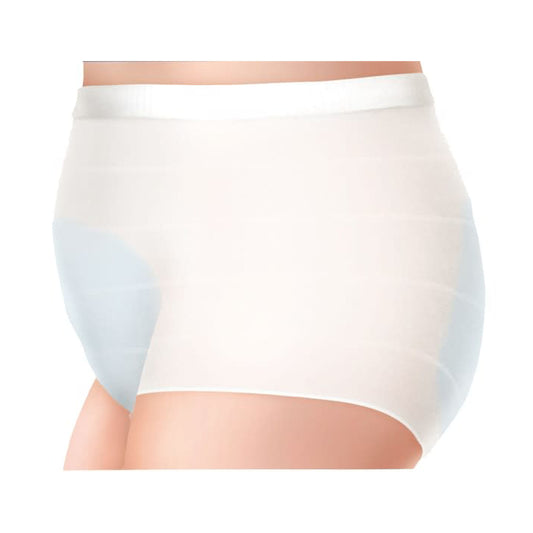 Comfort Pants, White, Bariatric, 4X-Large, 48" - 72" Hip, Bulk, 25/cs