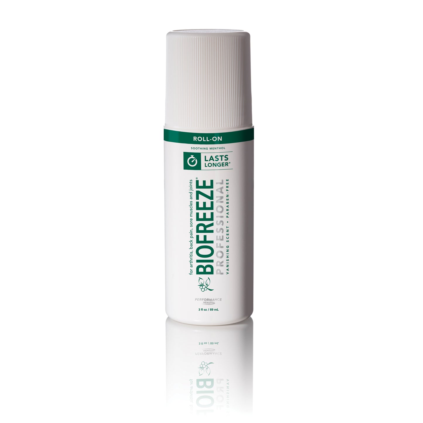 Biofreeze® Professional, 3 oz Roll-On, Green, 12/bx (32 bx/plt) (091785)