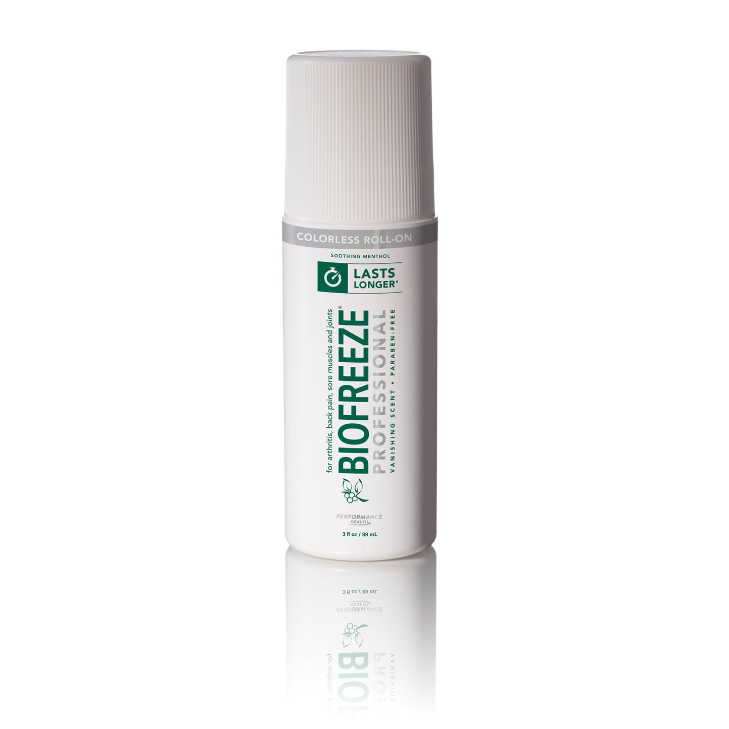 Biofreeze® Professional, 3 oz Roll-On, Colorless, 12/bx (32 bx/plt) (091786)
