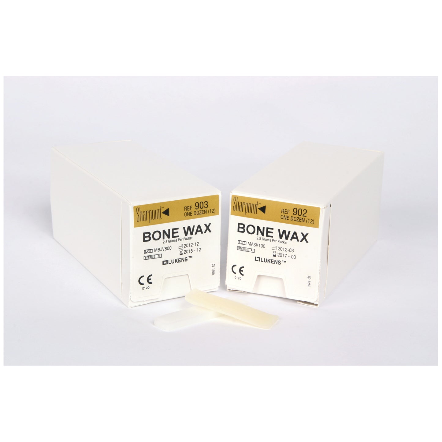 Beige Bone Wax, 2.5g, 12/bx