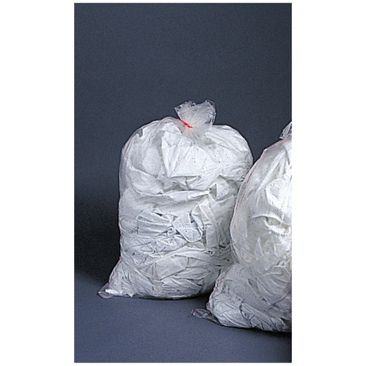 Collection Bag, 36" x 39", Heavy Duty, Cold Water Soluble, Clear, 25/rl, 4 rl/cs