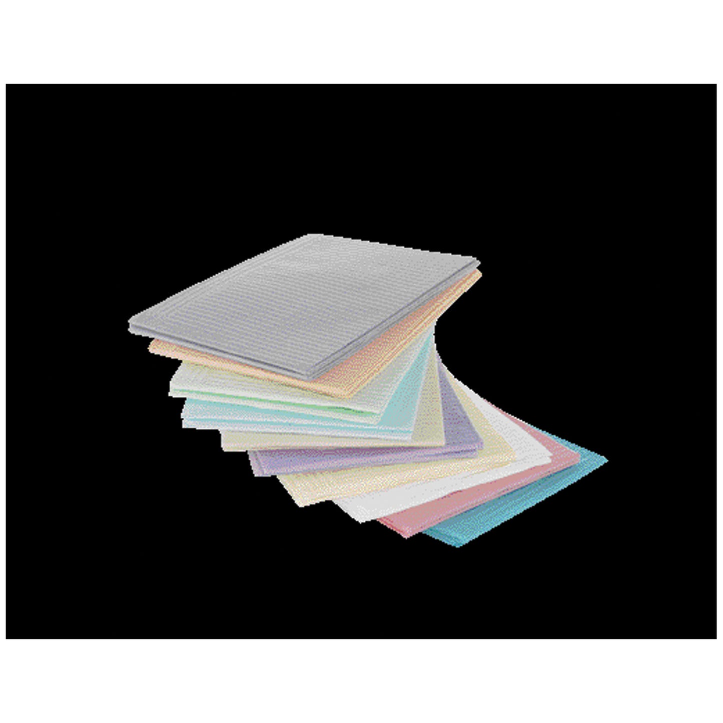 Dental Bib, 13" x 18", 2-Ply Paper + 1-Ply Poly, White, 500/cs (Not Available for sale into Canada)