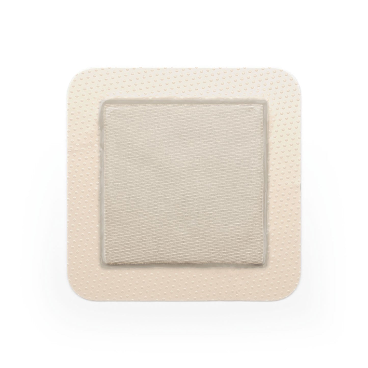 Border Foam Dressing, Antimicrobial Self-Adherent Absorbent with Safetac Technology, 4" x 8", 5/bx, 7 bx/cs