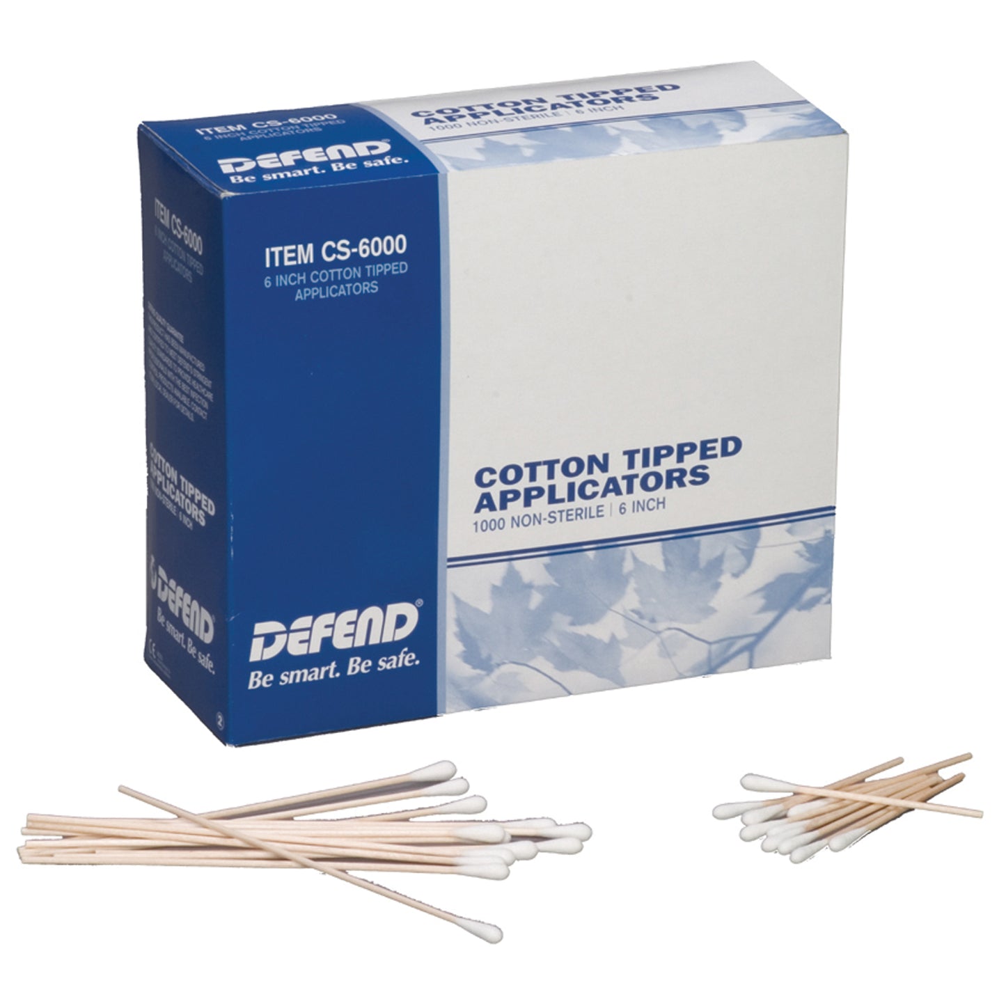 Cotton Tip Applicators, 6" Dowel, 1000/bx