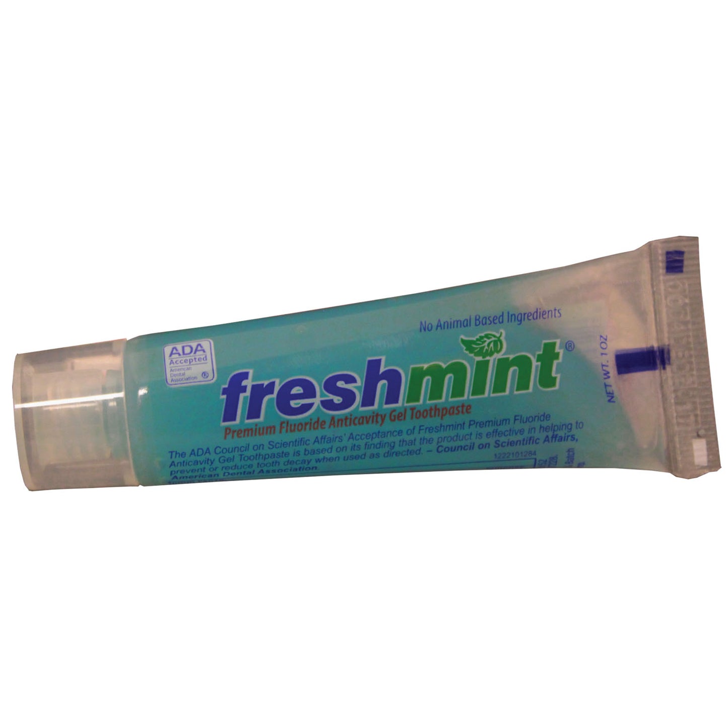 Freshmint Premium Anticavity Gel Toothpaste, 1.0 oz, ADA Approved, 144/cs (Not Available for sale into Canada)